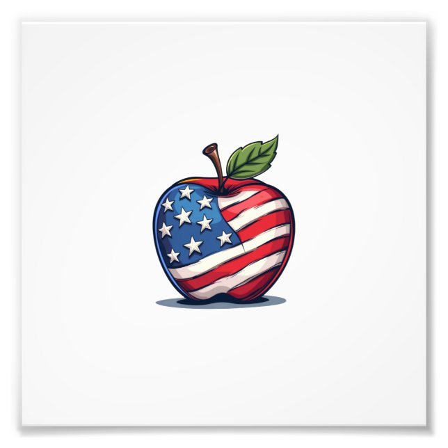 Usa Photo Print (Front)