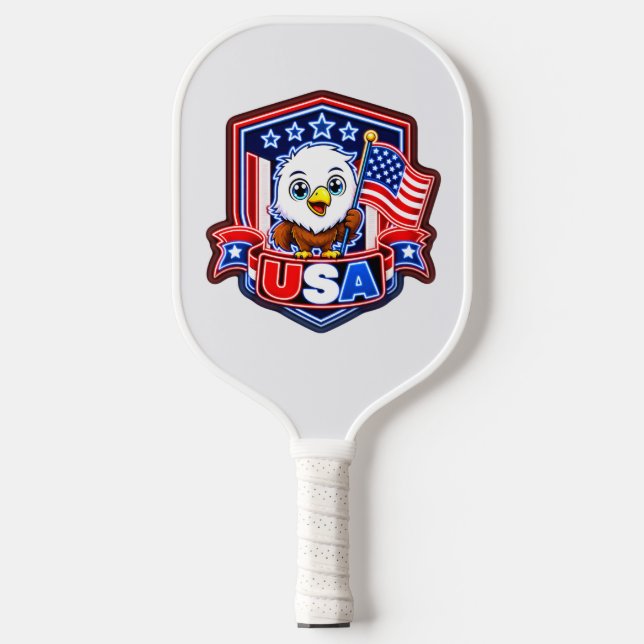 USA PICKLEBALL PADDLE (Front)