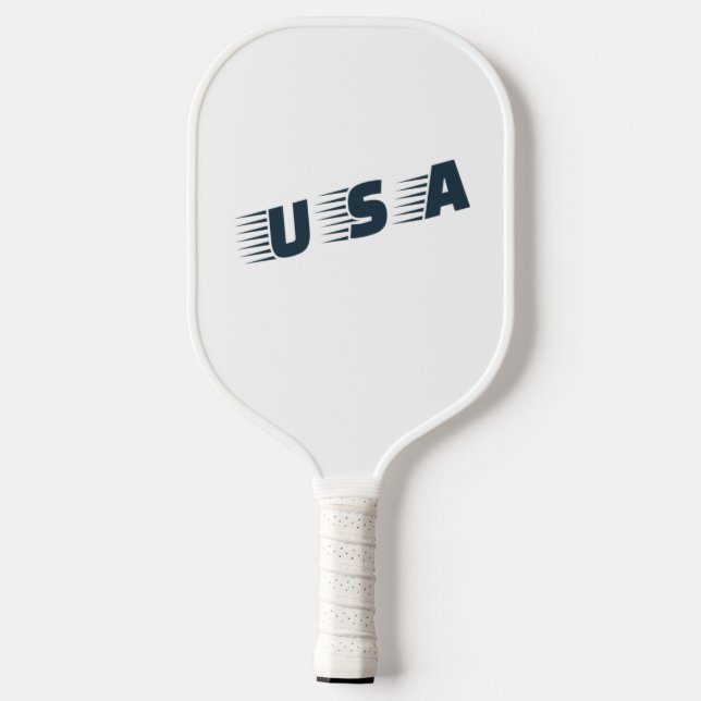USA Pickleball Paddle – Serve with American Spirit (Back)