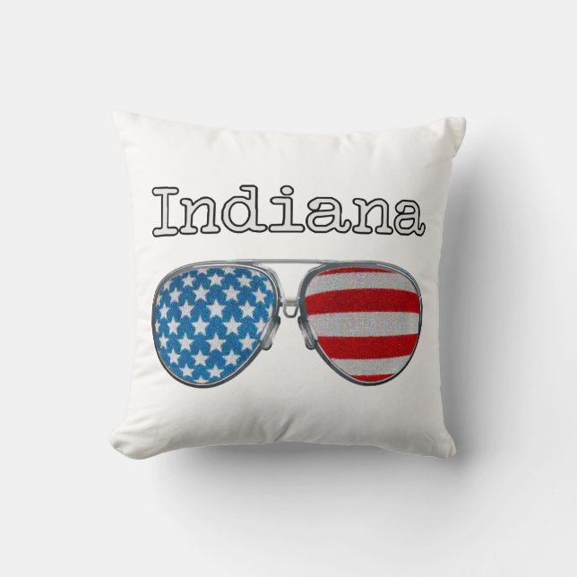USA PILOT GLASSES INDIANA  CUSHION (Front)
