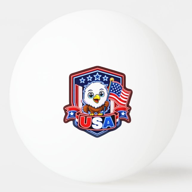 USA PING PONG BALL (Front)