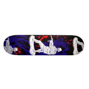 USA plastic soldier Skateboard