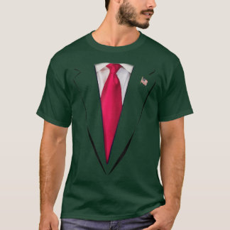 Usa President Trump Suit Shirt, Easy Halloween Cos T-Shirt