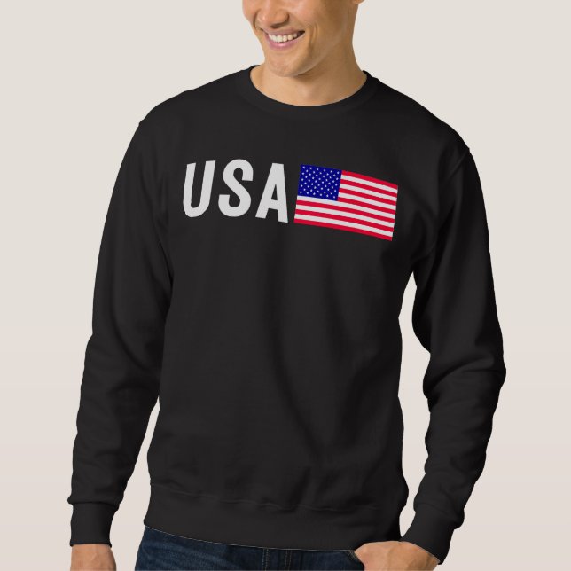 USA Pride mens sweatshirt (Front)