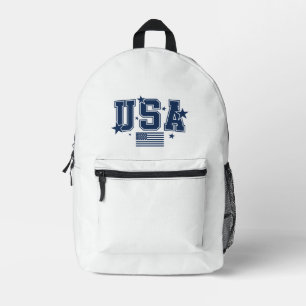 USA PRINTED BACKPACK