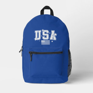 USA PRINTED BACKPACK