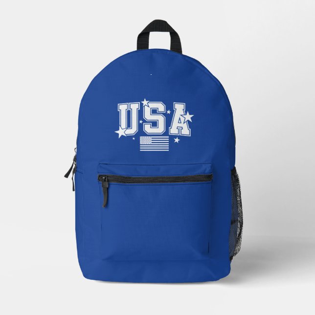 USA PRINTED BACKPACK (Front)