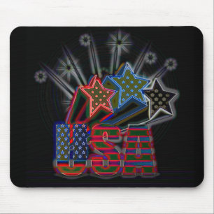 USA Proud Mouse Pad