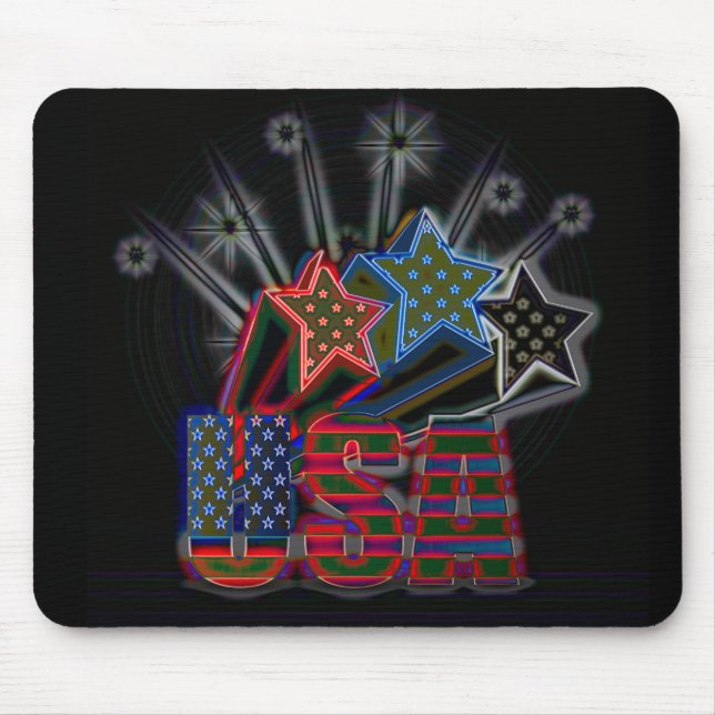 USA Proud    Mouse Pad (Front)