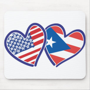 USA-PUERTO-RICO MOUSE PAD