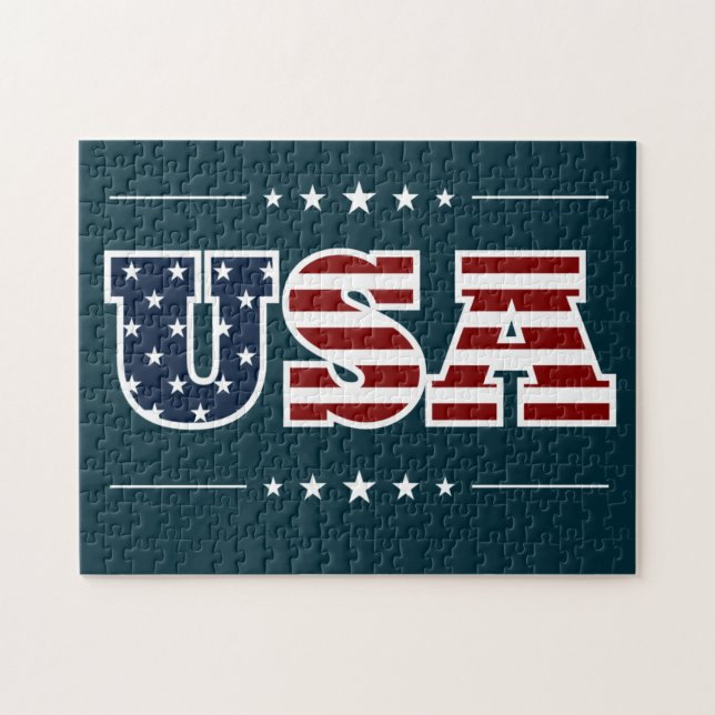 USA Puzzle (Horizontal)