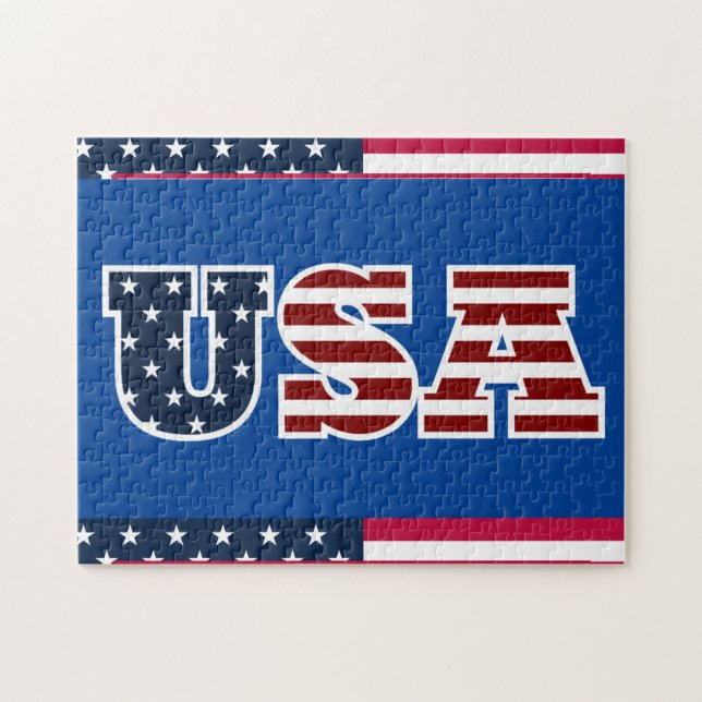 USA Puzzle (Horizontal)
