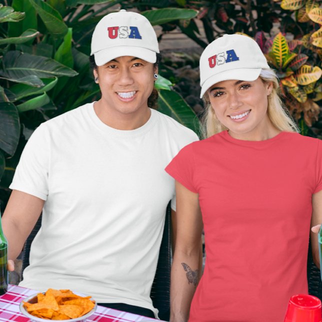 USA (RED, WHITE, AND BLUE) TRUCKER HAT (Creator Uploaded)