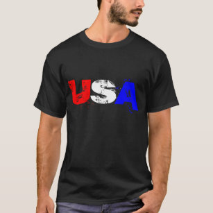 USA Red White & Blue T-Shirt
