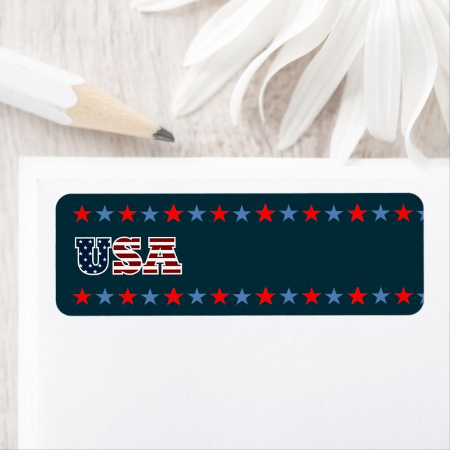 USA Return Address Label (Insitu)