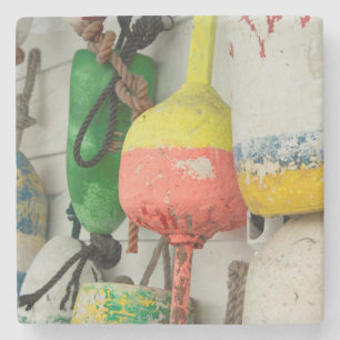 USA, Rhode Island, Block Island 2 Stone Coaster