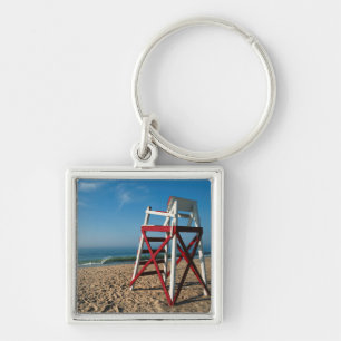 USA, Rhode Island, Charleston Beach, Beachfront Key Ring