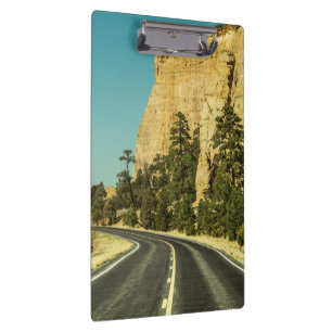USA Road Landscape Photo Clipboard