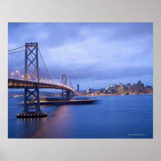 USA, San Francisco, City skyline with Golden 2 Poster