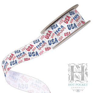 USA Satin Ribbon