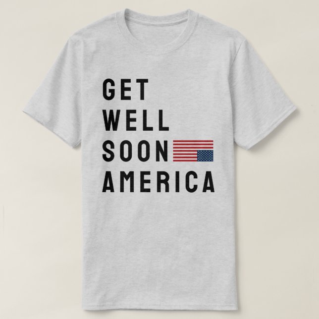 USA Save Democracy T-Shirt (Design Front)