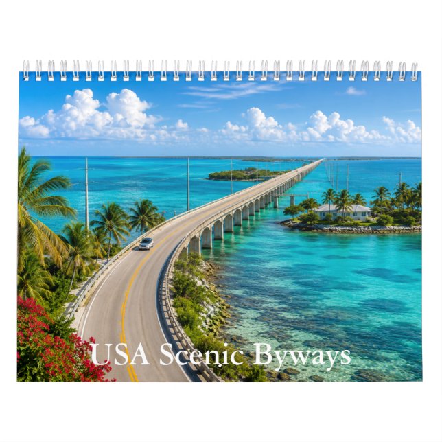 USA Scenic Byways Calendar  (Cover)