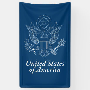 USA seal Banner