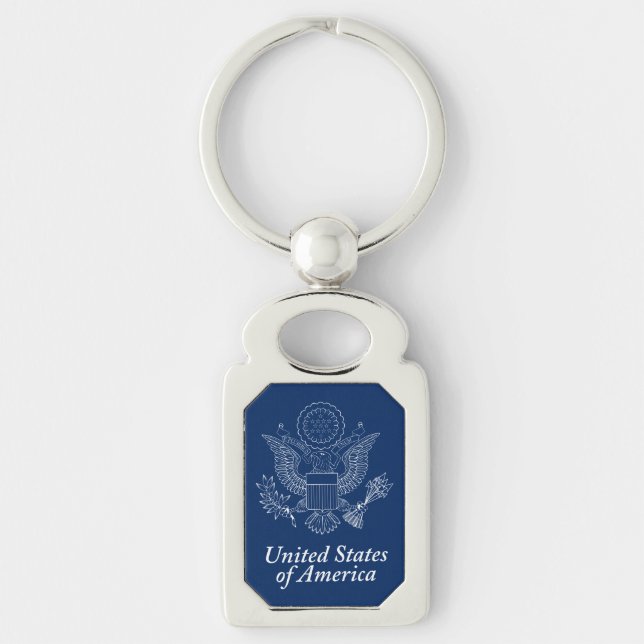 USA seal Key Ring (Front)