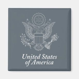 USA seal Magnet