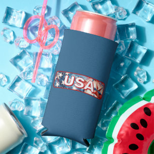 USA SELTZER CAN COOLER