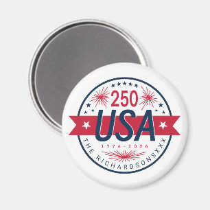 USA Semiquincentennial America's 250th Anniversary Magnet