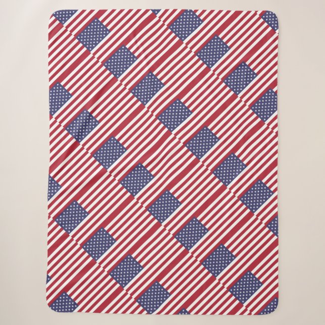 USA SHERPA BLANKET (Front)