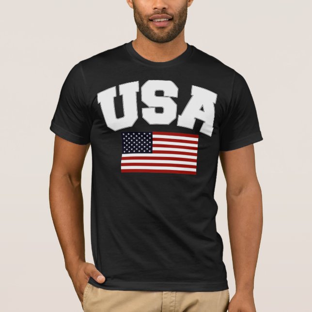 USA Shirt Dark (Front)