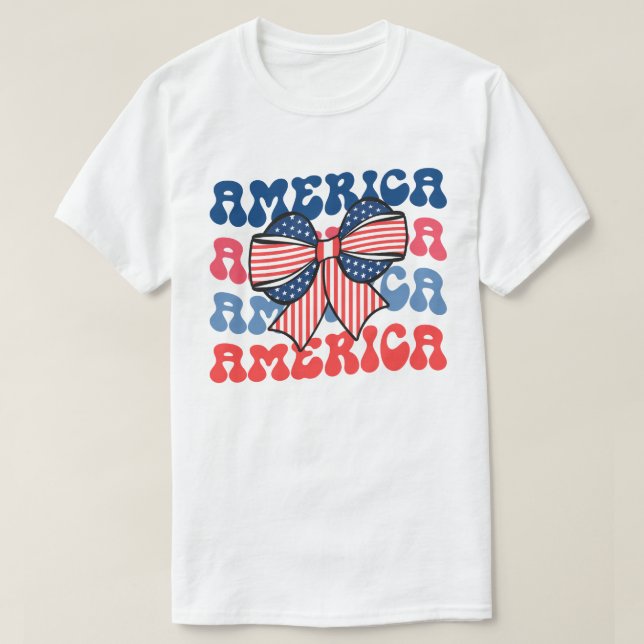usa shirt,USA shirt,USA Shirt,gift for her,Memoria T-Shirt (Design Front)
