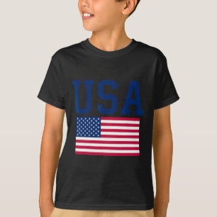 Usa Shirt Women Men Kids American Flag Patriotic 4