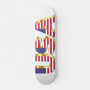 USA Skateboard United States of America