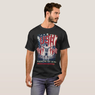 USA Soccer 2026 Fan Gear Patriotic American Footba T-Shirt