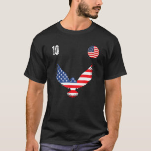 USA Soccer American Football USA Soccer Eagle T-Shirt