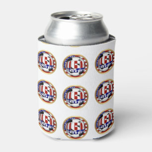 USA Soccer Ball Can Cooler