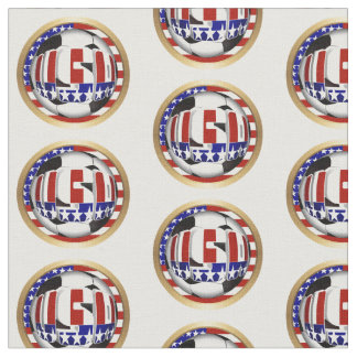 USA Soccer Ball Fabric