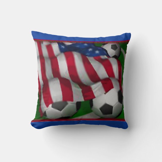 USA Soccer Cushion (Front)