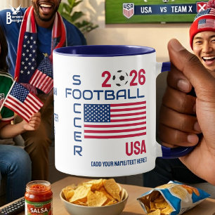USA Soccer Custom 2026 ANY YEAR Mug
