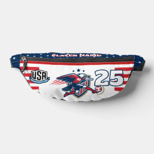 USA Soccer Eagle National Team Patriotic Action Bum Bags