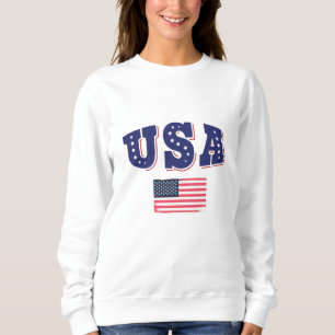 USA Soccer Fan Jersey Shirt American Flag