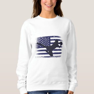USA Soccer Fan Jersey Shirt American Flag