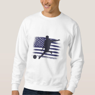 USA Soccer Fan Jersey Shirt American Flag