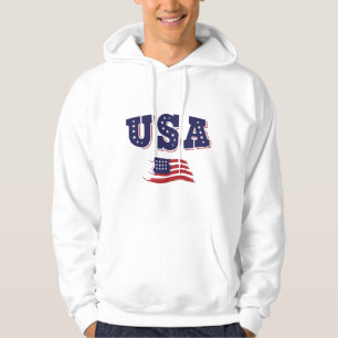 USA Soccer Fan Jersey Shirt American Flag