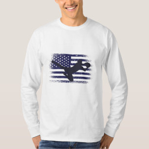 USA Soccer Fan Jersey Shirt American Flag