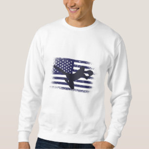 USA Soccer Fan Jersey Shirt American Flag