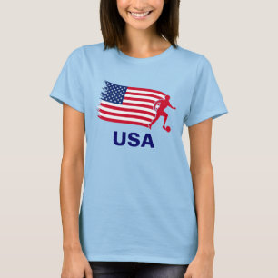 USA Soccer Flag T-Shirt